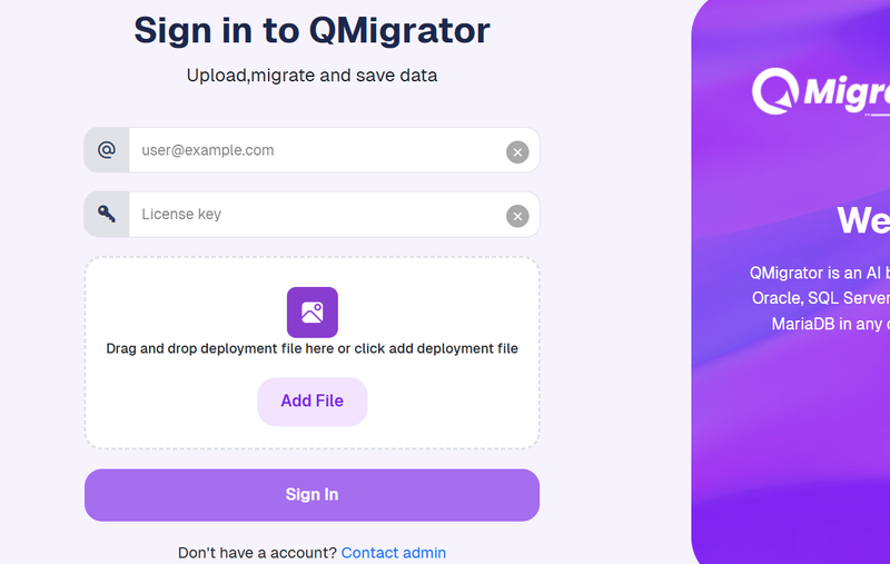 Login Screen
